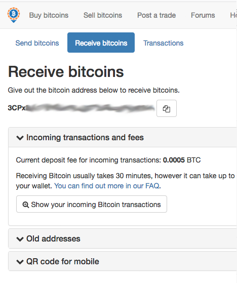 Get bitcoin address balance api